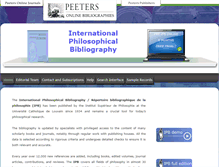 Tablet Screenshot of pob.peeters-leuven.be
